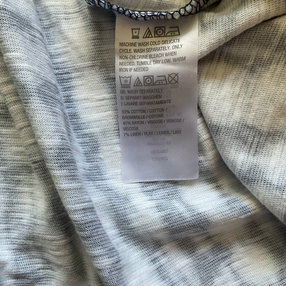 D&Co Beach Blue & White Tye Dyed Tiered Dress - Picture 10 of 12